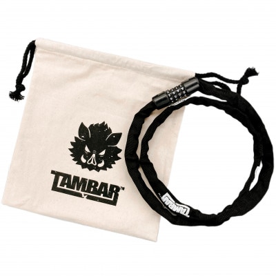 TAMBARの4桁ダイヤル式 1,200mm 自転車用チェーンロック(TAM10)
