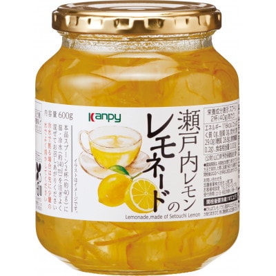 瀬戸内レモンのレモネード600g　1ケース(12本入)