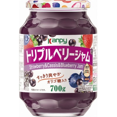 カンピートリプルベリージャム700g　1ケース(6本入)