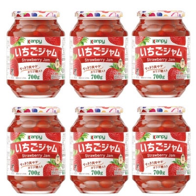 カンピー700gいちごジャム　1ケース(6本入)