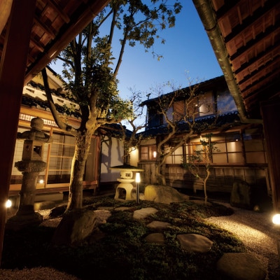 【冬季限定】篠山城下町ホテルNIPPONIA 丹波篠山の冬の郷土料理 夕食ぼたん鍋プラン ペア宿泊券