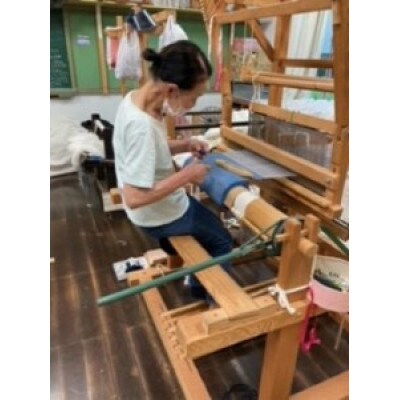 ≪薄手≫丹波木綿ストール　クリーム系