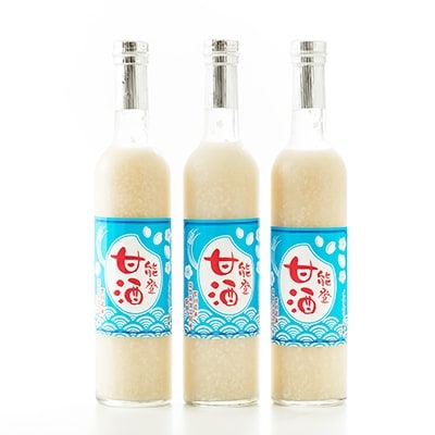 能登甘酒　500ml×3本