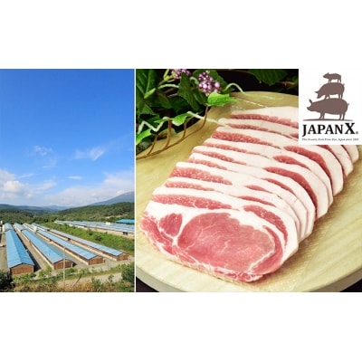 牧場直送JAPAN X 豚ロース・焼肉用5mmスライス/計1.5kg[No.5800-0067]