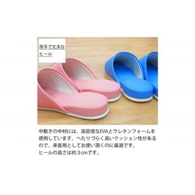 ざおうさま刺繍入りスリッパ(約26cmまで)2足セット　【04301-0347】