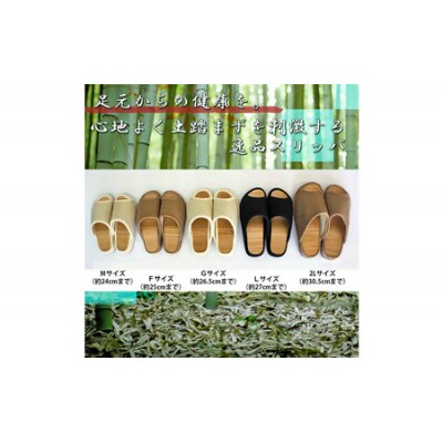 D型セノーテモールスリッパ　ブラウン　＜婦人用Mサイズ(約24cmまで)＞　【04301-0362】