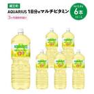 【3か月連続お届け】アクエリアス1日分のマルチビタミン　2L PET×6本　【04301-0679】