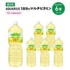 【10か月連続お届け】アクエリアス1日分のマルチビタミン 2L PET×6本【04301-0682】