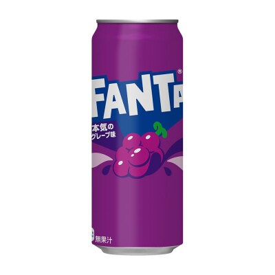 【最短5営業日着!】ファンタグレープ500ml缶×24本　【04301-0521】
