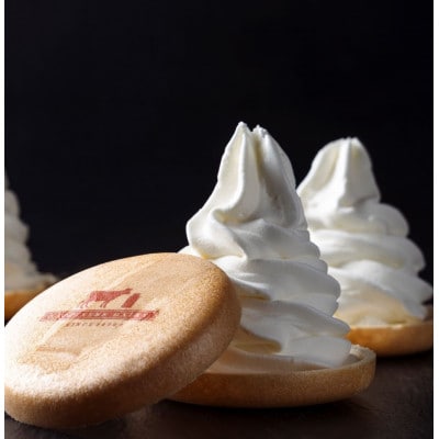 北海道 牧場の生ソフトクリーム 最中10個 スイーツ 嶋木牧場 池田町