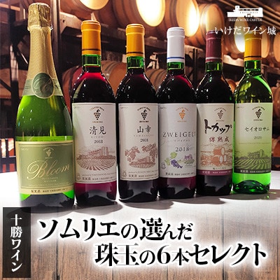 十勝ワインソムリエの選んだ珠玉の6本セレクト