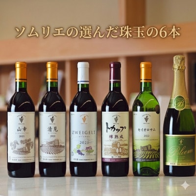 十勝ワインソムリエの選んだ珠玉の6本セレクト