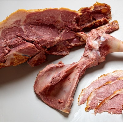 【のし付き】北海道 十勝骨付きハム3.8kg【B011-3】