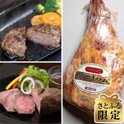 【毎月定期便】【さとふる限定】【北海道の味を毎月楽しむ】人気肉加工品 定期便セット全3回