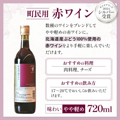 【北海道池田町】町民用ワイン 12本セット【赤・白・ロゼ】