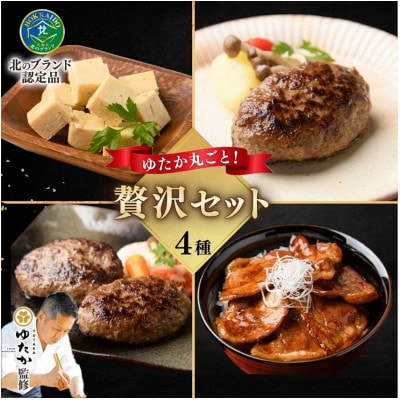 老舗店ゆたかの贅沢グルメセット　【B041-1】