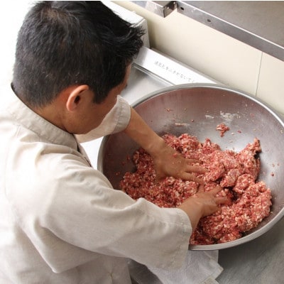 北海道十勝の合挽きハンバーグ5個【A041-7】