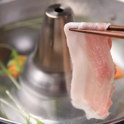 北海道 黒豚しゃぶしゃぶセットA ハンバーグ5個付 合計2250g