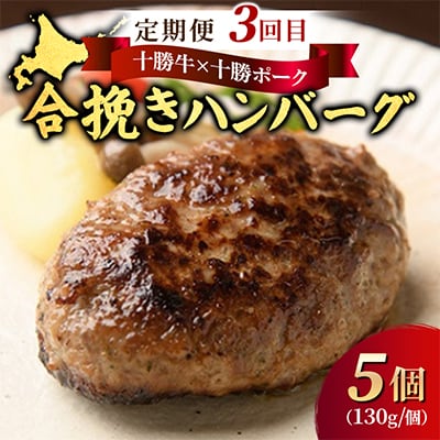 【毎月定期便】【さとふる限定】ハンバーグの極み。北海道の情熱が詰まった「至高の三銃士」玄人向け全3回