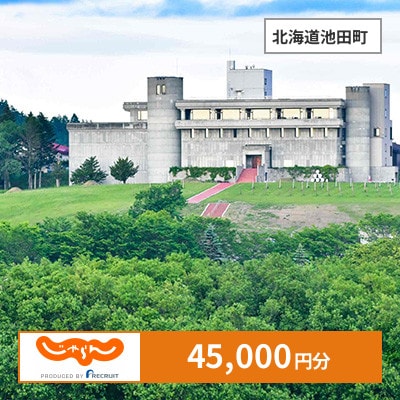 【じゃらんふるさと納税クーポン】 北海道池田町でつかえる45,000円 クーポン