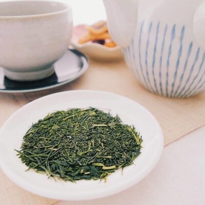 貫井園の深蒸し茶　リーフ　100g×4袋