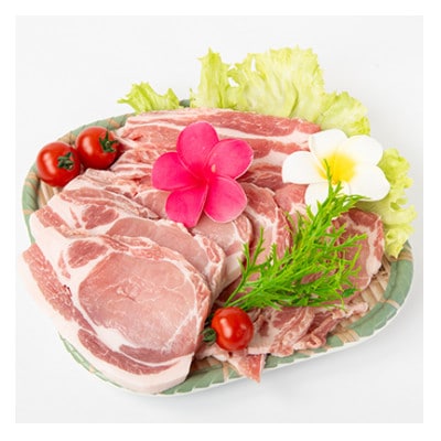 国産豚肉3種　計1.3kg　入間ジョンソンポーク(真空パック×3)