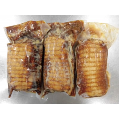 大釜で作った煮豚