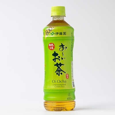 入間産茶葉使用　PETお～いお茶緑茶　600ml×24本