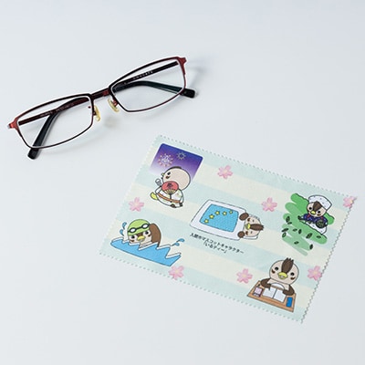 入間市マスコットキャラクター「いるティー」 メガネ拭き(スマートフォンクリーナー)　 6枚セット