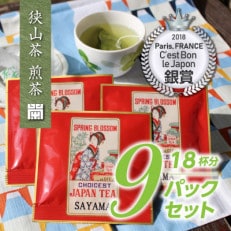 一煎パック入り 狭山茶ティーバッグ「霞川 煎茶」