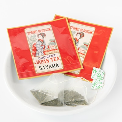 一煎パック入り 狭山茶ティーバッグ「霞川 煎茶」