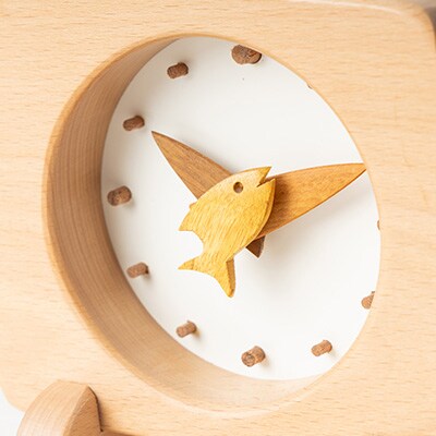 【振り子時計】猫の時間【ハンドメイド】