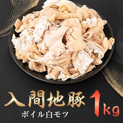 入間地豚　ボイル白モツ　1kg