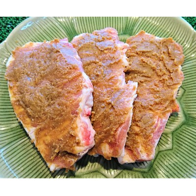 入間地豚ロース肉味噌漬け 3枚