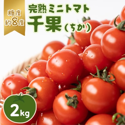 入間市産完熟ミニトマト「千果(ちか)」2kg