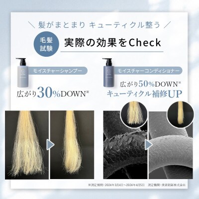 【毎月定期便】ルルーナ モイスチャーシャンプー&コンディショナー(各300g)全3回