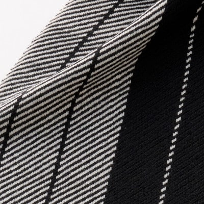 武州織技 ウールマフラー【ツーウェイストライプ】