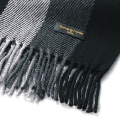 武州織技 ウールマフラー【グラデーション】