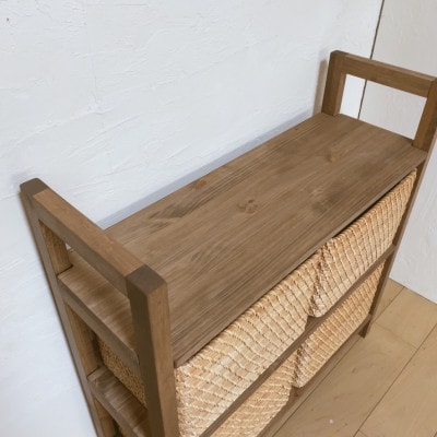 【完全国内生産】オープンシェルフ 　ナチュラル　リゾートテイスト　na264