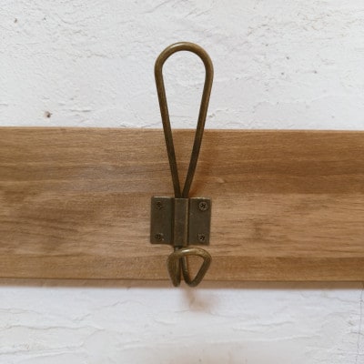 ヴィンテージ風 木製 ウォールハンガー 壁掛け フック服 コート掛け  na281