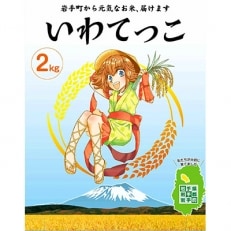 令和4年産　岩手県産　いわてっこ精米　6kg(2kg×3) | ふるさと納税のお礼品