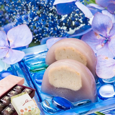 ぷるぷる水饅頭の栗きんとん水まんじゅう10個入