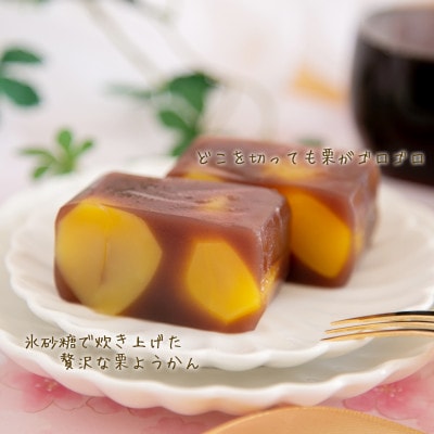 栗がごろごろ入った 栗ようかん