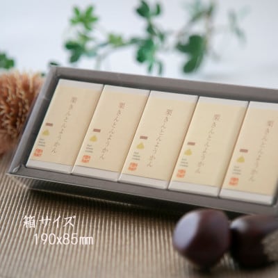 栗きんとんようかん計5個入