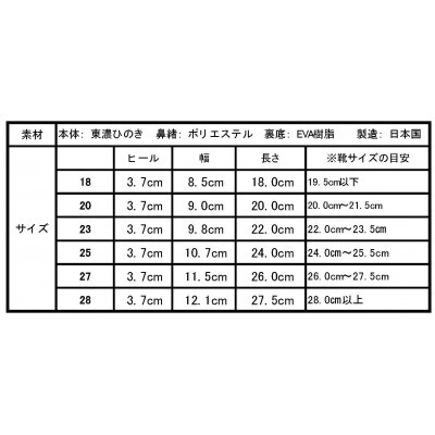 roomGETALS(ルームゲタル)東濃ひのきの室内履き五本指下駄28サイズ鼻緒白