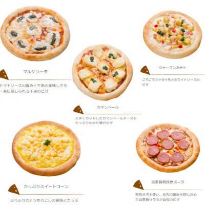 銀の森オリジナルピザ 11種セット(冷凍)