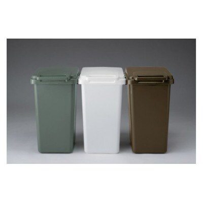 ごみ箱　連結　33L　ホワイト　2個組