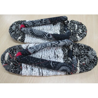 串原の布ぞうり　男性用　Lサイズ(25cm～26cm)