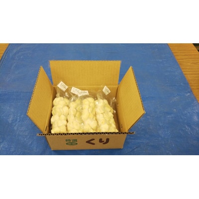 冷凍むき栗　えな笠置山栗園産日本栗カット　250g×4パック