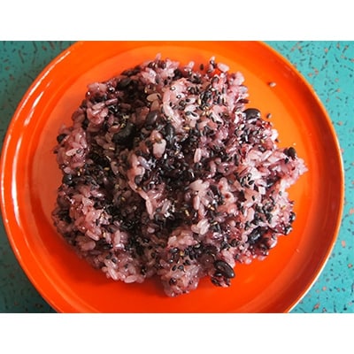 黒米お赤飯・黒米・薬膳五穀米のセット